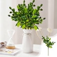 thumbnail image 1 of Artificial Berry Branches, Usupdd Realistic Plastic Berry Picks 15.35in, Festive Home Decoration for Christmas Holiday Wreath Vase Centerpiece, Green, 1 of 6