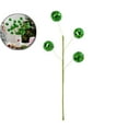 thumbnail image 1 of Artificial Berry, Christmas Berries Stems, Artificial Christmas Picks, Berries Stems for Xmas Tree Ornaments Wreath Decorations Home(Green), 1 of 6