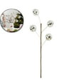 thumbnail image 1 of Artificial Berry, Christmas Berries Stems, Artificial Christmas Picks, Berries Stems for Xmas Tree Ornaments Wreath Decorations Home(Silver), 1 of 6