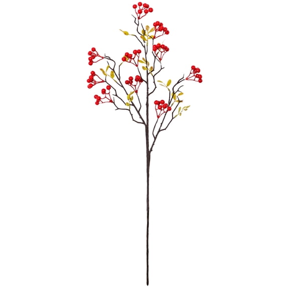 Artificial Berry Picks, Red Berry Stems, Artificial Pip Berry Branches, Bendable Faux Branches, Faux Berry Stems, Home Decor Branches, Wedding Berry Picks, Party Decor Stems