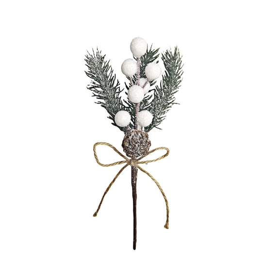 Artificial Berry Stem, 1 Piece, Plastic Decorative Branching Stem for ...