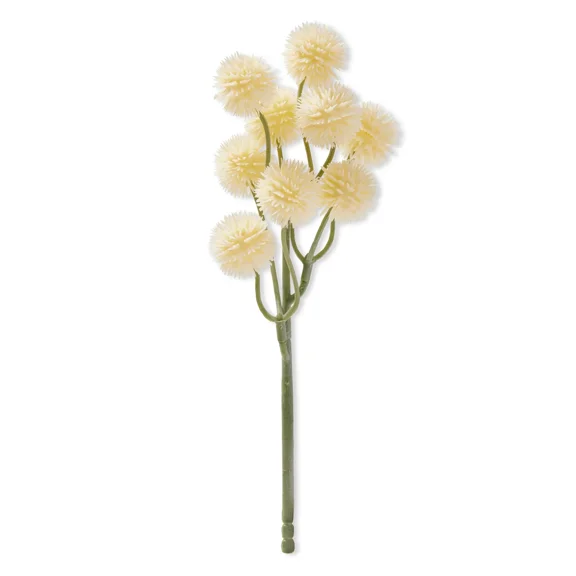 Artificial Billy Ball Pick - White