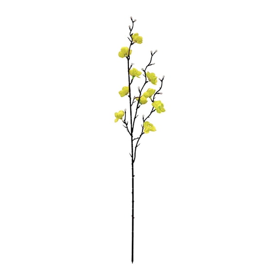 Artificial Blossom Branch 54Cm White Flower Spray For Vase Arrangement Chinese Home Decor Table Centerpiece Wedding Spring Decor