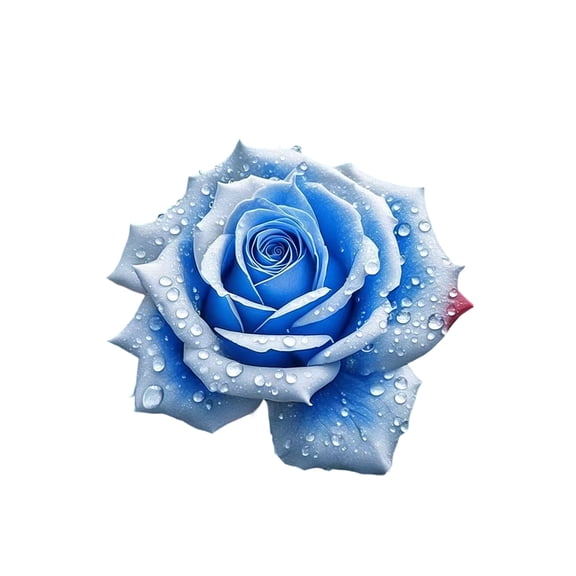 Artificial Blue Silk Rose Petals 500 Count, Wedding DecorationsforHome Party, Bridal Shower Table Centerpieces