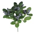 thumbnail image 1 of Artificial Blueberry Stems, Faux Blueberry Branches, Silk Flower Berry Stems for Centerpieces, Artificial Berries for Vase Fillers in Farmhouse Home Decor, 1 of 9