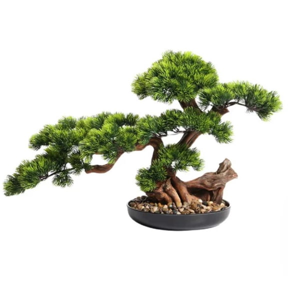 Artificial Bonsai Bonsai Artificial Tree, Zen Garden Decor Artificial Bonsai, Height 45cm, for home, office, hallway, garden
