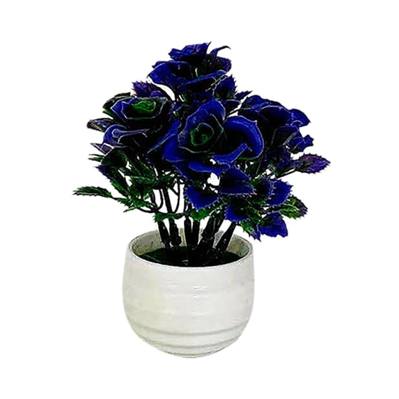 Artificial Bonsai Plant, Loetky Potted Bonsai Tree Set, Artificial Chinese Plants for Home, Desk, Bathroom, and Farmhouse Decor, Indoor/Outdoor