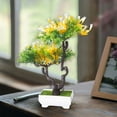 thumbnail image 1 of Artificial Bonsai Tree-Fake Plant in Pot Artificial Plants, Faux Bonsai Pine Bonsai Artificial Plants for Home Decor Indoor, Office/Windowsill/Yard,Desktop Display 50% Saving, 1 of 6