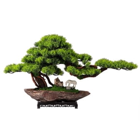 Artificial Bonsai Tree,Zen Micro Landscape Ornament, For Home Office Desktop Zen Garden Dcor
