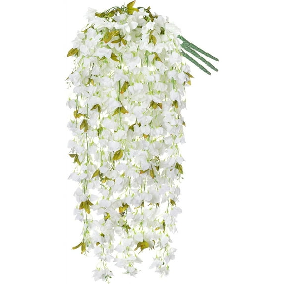 Artificial Bougainvillea Bouquet Flowers,49 inches Triangle Plum Blooming Silk Bouquet for Home Centerpieces Garden Party Indoor Outdoor Spring Decoration(Rose Red)