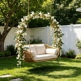 thumbnail image 1 of Artificial Bougainvillea Garland Vine – Faux Silk Hanging Flowers Plant, Multicolor Rattan Decoration for Outdoor Porch, Patio, Balcony, Yard and Wall, 1 of 6