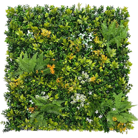 Artificial Boxwood Hedges Panels Roll,40'' x 40'' in(11.5 sqft) UV-Anti Faux Greennery Grass Wall Privacy Backdrop Fence Screen for Garden Fence Covering Privacy, Outdoor Indoor Home Decor