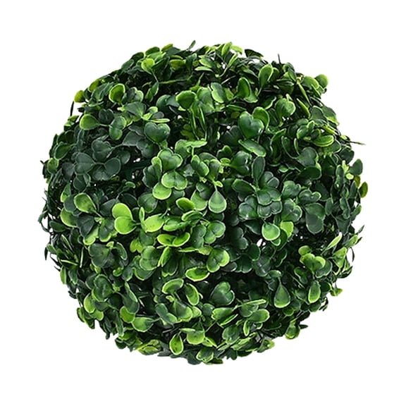 Artificial Boxwood Topiary Balls Outdoor Decor Greenery Spheres for Garden Backyard Balcony Wedding Home Decor Weather Resistant for Outdoor Indoor Use