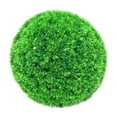 thumbnail image 1 of Artificial Boxwood Topiary, Faux Plant Spheres, Set of 2 Outdoor Decorative Green Balls for Front Porch, Garden, Home Decor, 1 of 2
