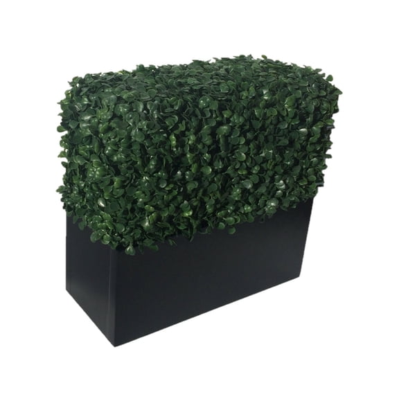 Artificial Boxwood Topiary Planter Faux Tree 12 Inch Modern Home Floral Decor