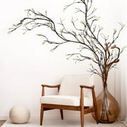 Artificial Branches, 118 Inches Malleable Fake Plants, Decorative Twigs for Floor Vase, Wall Hanging Vines Rattan Ivy Grapevines for Home Wedding Arch Jungle Decoration