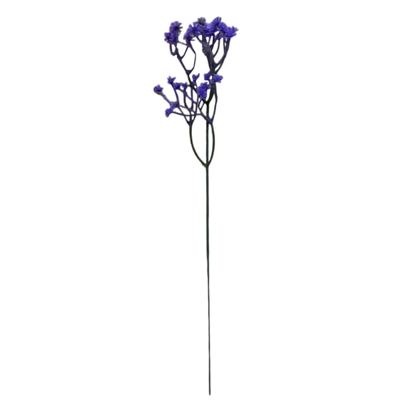 Artificial Breath Flowers,Multi-Color Bouquet Highly Realistic Delicate Shape, Reusable DIY Free Combination,for Home Tabletop Foyer Dining Table Wedding Handheld Bouquet Holiday Decor Craft,Purple