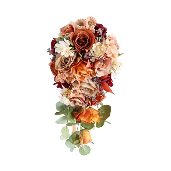 Artificial Bridal Bouquet for Proposal Wedding Ceremony and Anniversary for Beach Wedding Outdoor Wedding