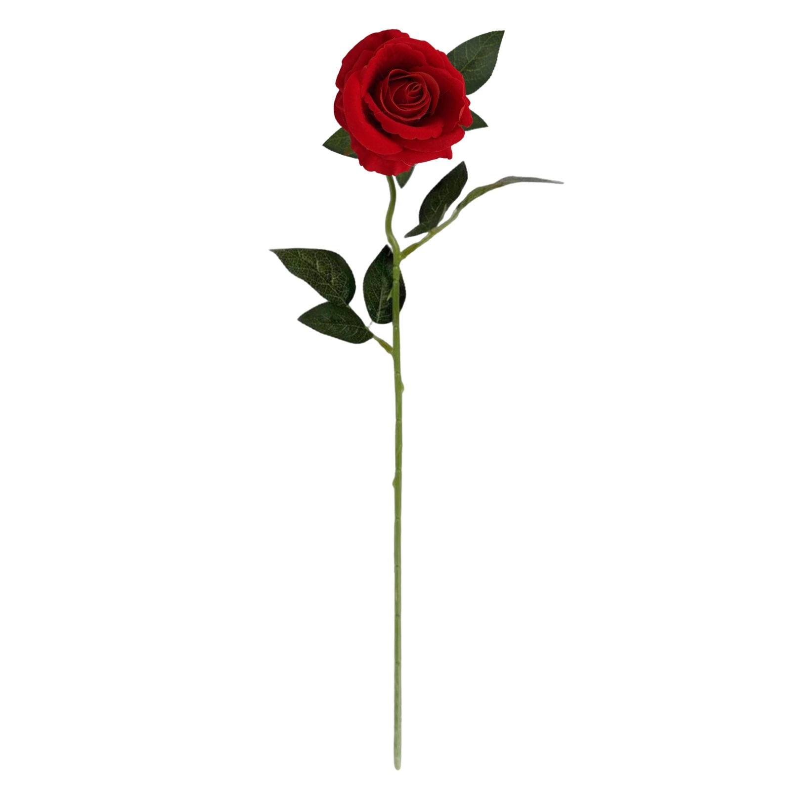 Artificial Burgundy Roses Bulk, Fake Red Roses Flower with Stems ...