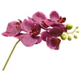 thumbnail image 1 of Artificial Butterfly Orchid Silk Flowers, 17 Inch Realistic Faux Orchids for Dining Table Centerpiece Wedding Home Decoration Tall Floral Arrangement, 1 Artificial Flower, 1 of 9