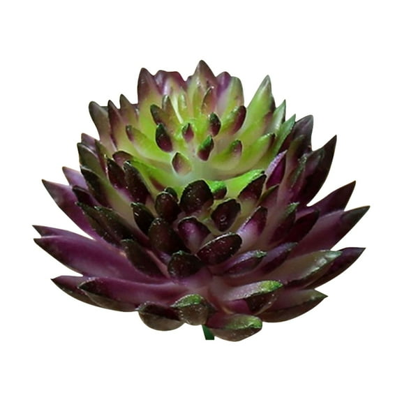 Artificial Cactus Plants Potted Echeveria Decor, Miniature Fake Green Plants for Home Living Room Table Desk, 2.4" Lifelike Pvc Cactus Bonsai, 1 Cactus