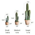 thumbnail image 1 of Artificial Cactus in Brown Pot, 1 of 11