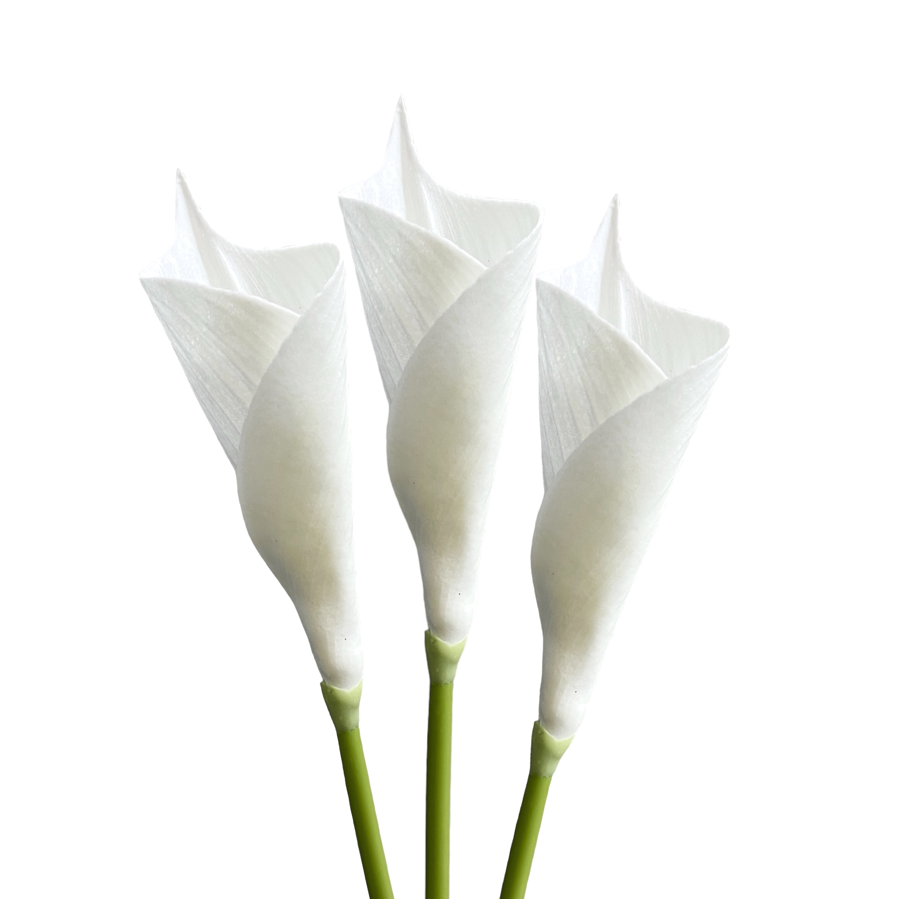 Artificial Calla Lily Flower Stems 25 inch Tall (Set of 3)