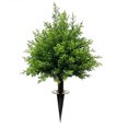 thumbnail image 1 of Artificial Cedar Shrub Ball Trees Artificial Shrub Bushes with Ground Spike Outdoor Artificial Plants Resistant to UV Rays, 1 of 7