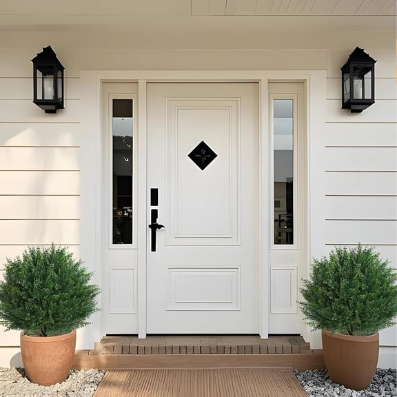 Artificial Cedar Topiary Tree | Realistic Foliage & Trunk | Weather-Resistant for Outdoor & Indoor Decor | 1 Piece