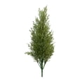 thumbnail image 1 of Artificial Cedar Topiary Trees for Outdoors with Ground Spike - 17.7 in Faux Plants for Front Porch, Garden, and Patio Decor, 1 of 6