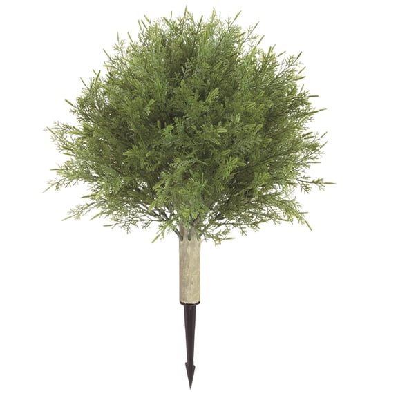 Artificial Cedar Tree with Autumn Balls for Outdoor Garden Patio Fall Decoration