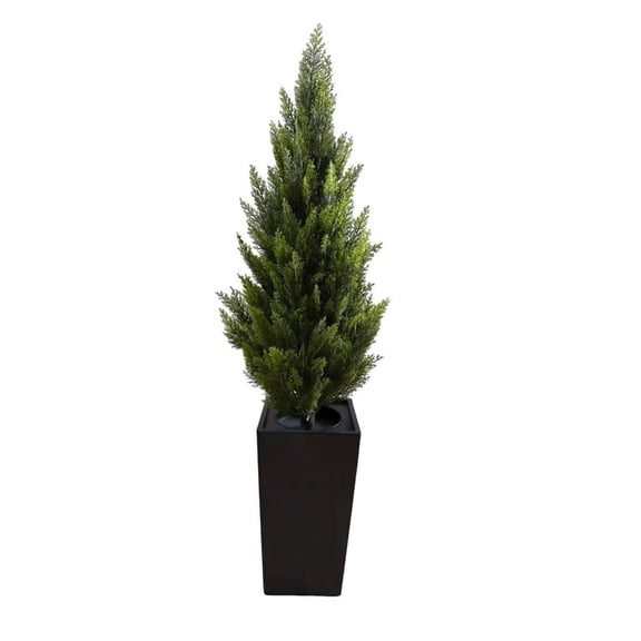 Artificial Cedar Trees 4Ft black