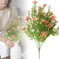 thumbnail image 1 of Artificial Cemetery Flower Memorial Bouquet, Plastic Decorative Flower 34cm for Hanging Window Box Home Table Centerpieces Decor E, 1 of 9