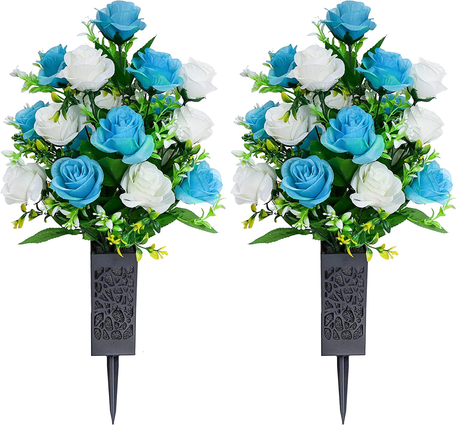 Artificial Cemetery Flowers,Memorial Flowers,Beautiful Arrangements for ...