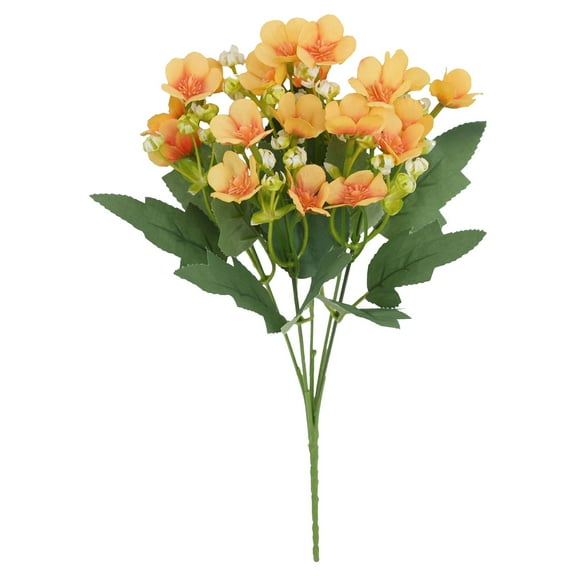 Artificial Chamomile Flower Collection - Mini Windproof White Blooms for Table Centerpieces Craft Projects Refreshing Fall Decor Accents Natural Touch​​,Floral Arrangements Faux Flowers Wedding Decor