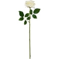 thumbnail image 1 of Artificial Champagne Roses, Fmnung, 17.6 Inch Realistic Long Stem Rose Bouquet for Wedding Home Birthday Decoration, Faux Silk Roses with Bendable Wire Stem for Vase Centerpieces, Assorted Colors, 1 of 9