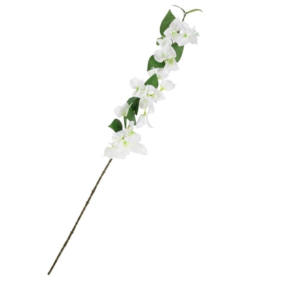 Artificial Cherry Blossom Branches - 31in Long Silk Flowers with 51 Faux Plum Blossoms, Flexible Stems for Wedding, Home & Office Decor