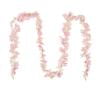 Artificial Cherry Blossom Garland - Silk Flower Vine for Wedding Arches, Home & Party Decor - Realistic Pink Floral Hanging Garland for Indoor/Outdoor Use