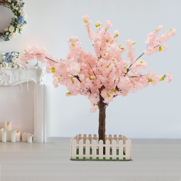 Artificial Cherry Blossom Trees Light Pink Sakura Tree Fake Sakura Flower