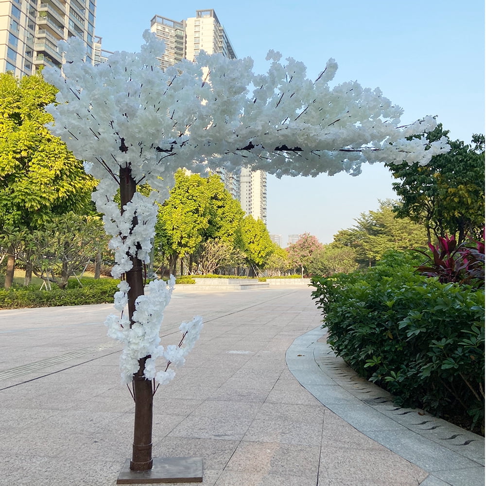 Pretend Tree Artificial Cherry Tree Fake Plant DIY Wedding Party Decoration Fake ...