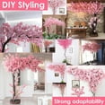 thumbnail image 1 of Artificial Cherry Tree, Indoor Fake Tree with 30 Branches for Wedding Decor(Pink), 1 of 9