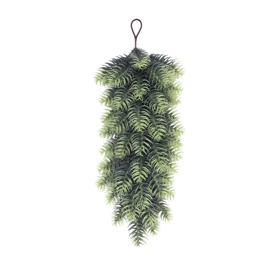 Artificial Christmas Cedar Swag with Flat Green Branches 23.62 Inch ...