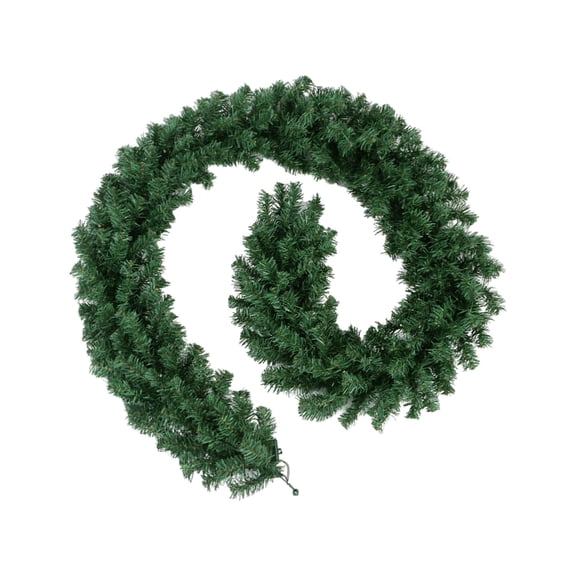 Artificial Christmas Garland, 106.3 inch Soft Greenery Ivy Non-Lit Green Garland for Outdoor Indoor Party Decorations