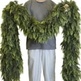 thumbnail image 1 of Artificial Christmas Garland, Norfolk Pine Faux Greenery Garland for Holiday Mantel, Staircase, Table, Wall, Indoor Outdoor Home Decor, 1 of 9