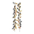 thumbnail image 1 of Artificial Christmas Garland - Twisted Rattan Branch Berry Cane, Plastic Leaves, Bendable for Indoor and Outdoor Decor, Wreaths, Doors, Mantels, Weddings, Stages, 1 of 7