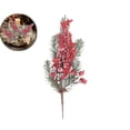 thumbnail image 1 of Artificial Christmas Picks Assorted Red Berry Picks Stem Faux Pine Picks Spray with Pinecones Holly Leaves for Floral Arrangement Wreath Winter Holiday Season Decor, 1 of 7