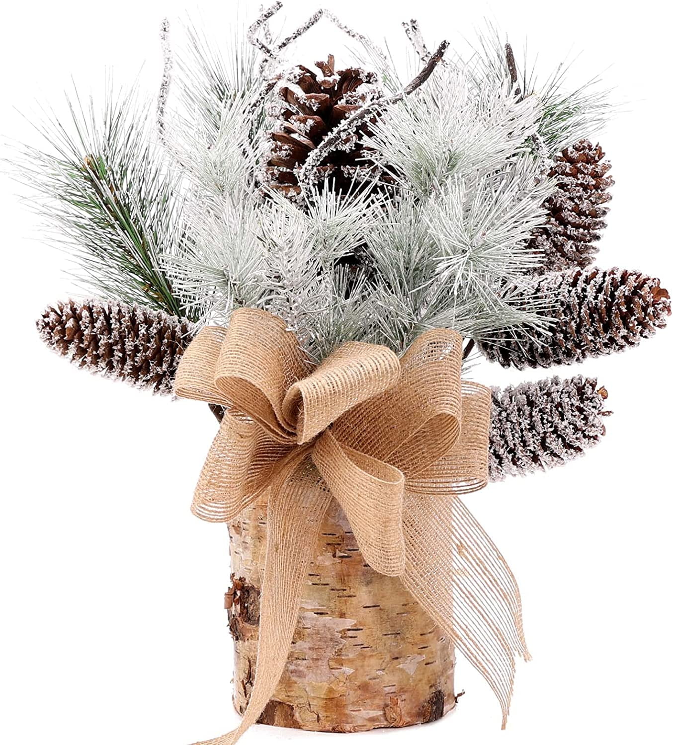 Artificial Christmas Plant,Deluxe Christmas Centerpiece Decoration