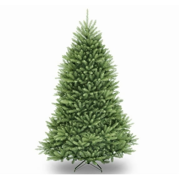 Artificial Christmas Tree, 4.5FT/6FT/7.5FT/9FT Premium Unlit Hinged Design, Dense Branches Realistic Holiday Décor w/Easy Assembly