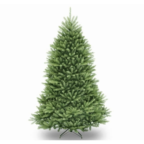 Artificial Christmas Tree, 4.5FT/6FT/7.5FT/9FT Premium Unlit Hinged Design, Dense Branches Realistic Holiday Décor​ w/Easy Assembly