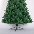 thumbnail image 1 of Artificial Christmas Tree Full Natural Spruce PVC Fir Tree 7.5ft Foldable Metal Stand Unlit Green, 1 of 5